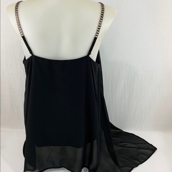 Lane Bryant asymmetrical too w/ chain straps 18/20 - Picture 3 of 7